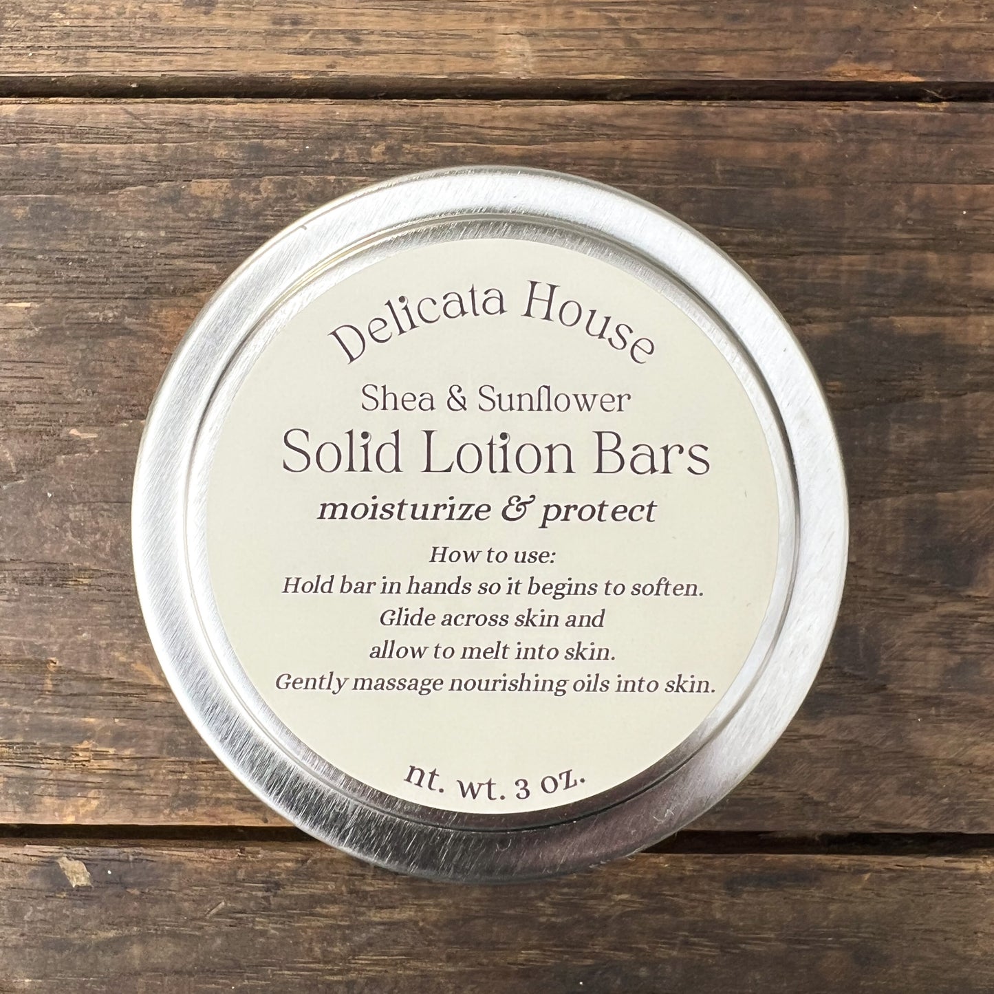Lotion Bars - Solid Lotion Bars - Shea and Sunflower Lotion Bars - Nourishing & Moisturizing - For Hands & Body