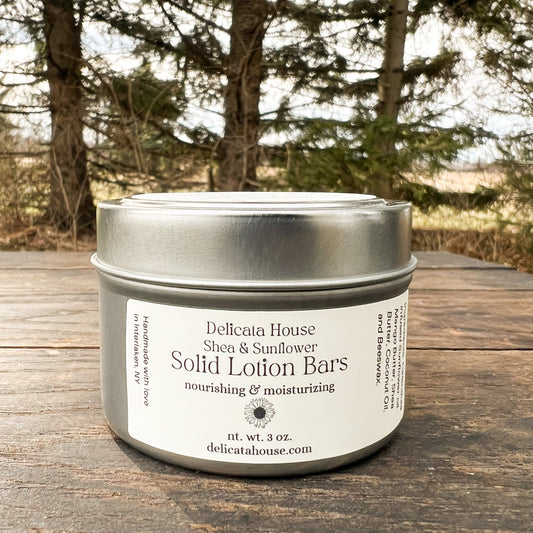 Lotion Bars - Solid Lotion Bars - Shea and Sunflower Lotion Bars - Nourishing & Moisturizing - For Hands & Body