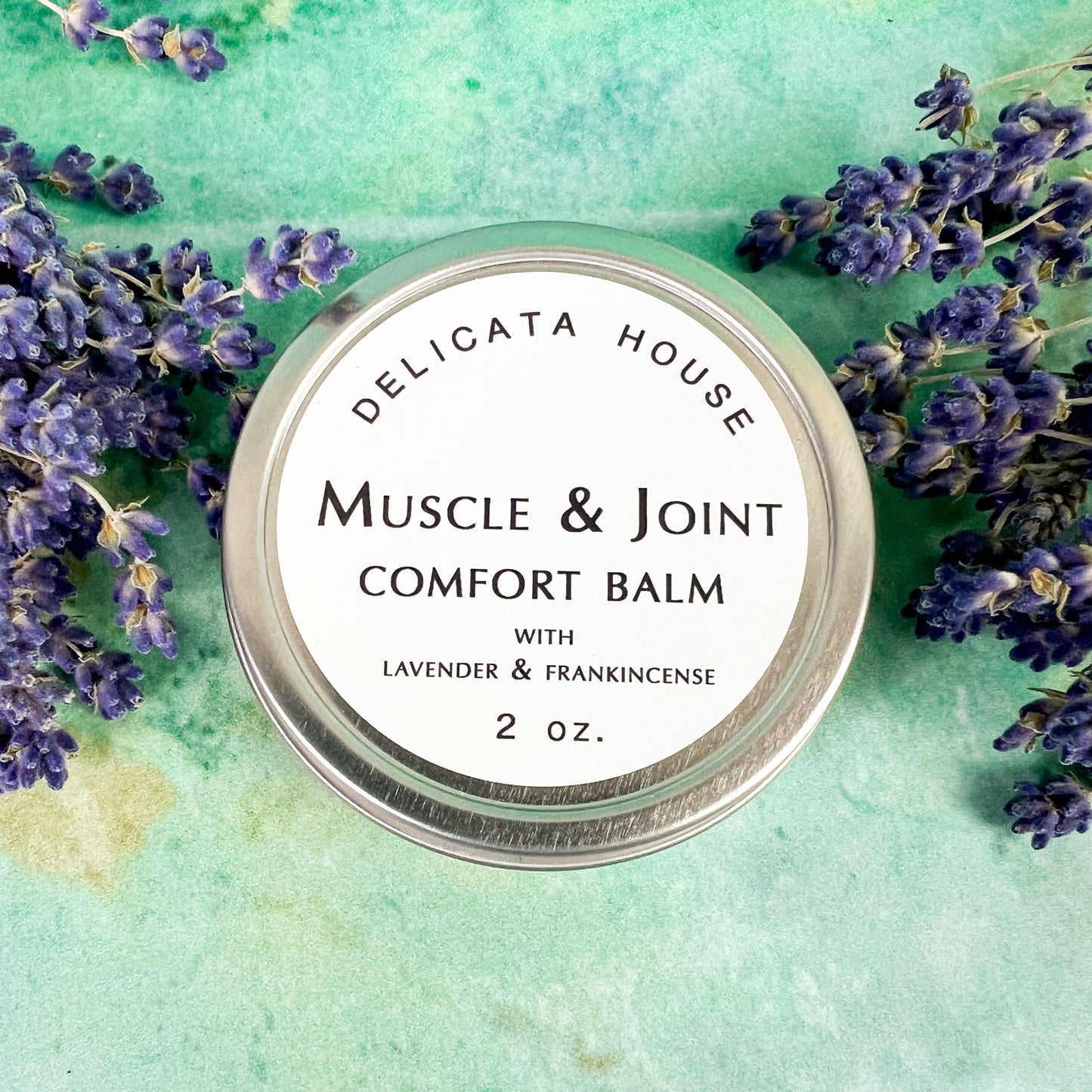 Muscle & Joint Comfort Balm 2oz. - Muscle Rub - Pain Relief Balm - Sore Muscle Rub - Joint Balm