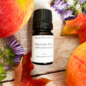 Orchard Spice Diffuser Blend - Fall Aromatherapy - Autumn Aromatherapy