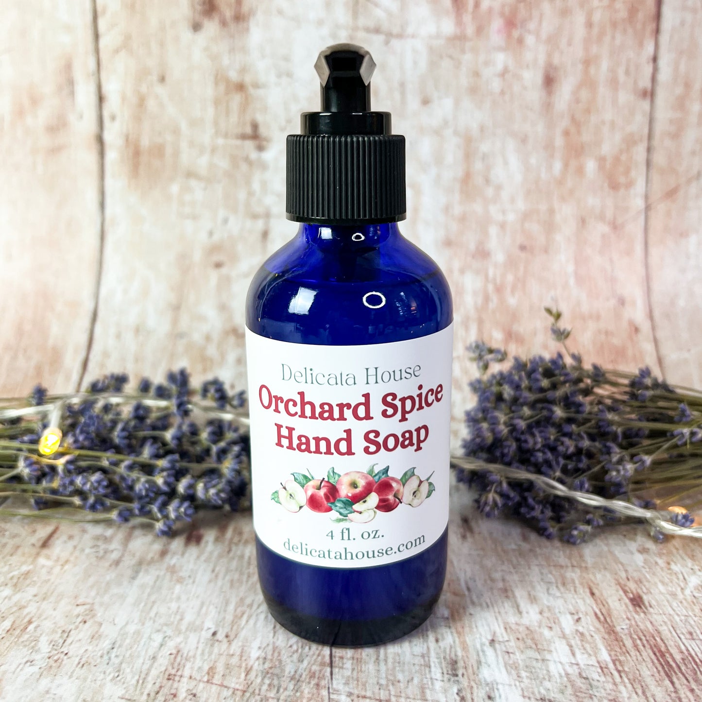 Hand Soap - Orchard Spice Liquid Hand Soap - Kitchen Hand Soap - Liquid Hand Soap for Her - Family Hand Soap - Aromatherapy Hand Soap - Wellness Gift