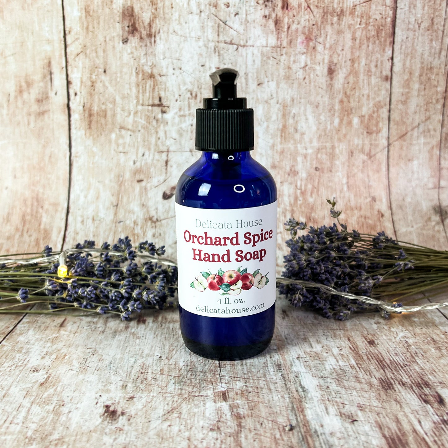 Hand Soap - Orchard Spice Liquid Hand Soap - Kitchen Hand Soap - Liquid Hand Soap for Her - Family Hand Soap - Aromatherapy Hand Soap - Wellness Gift