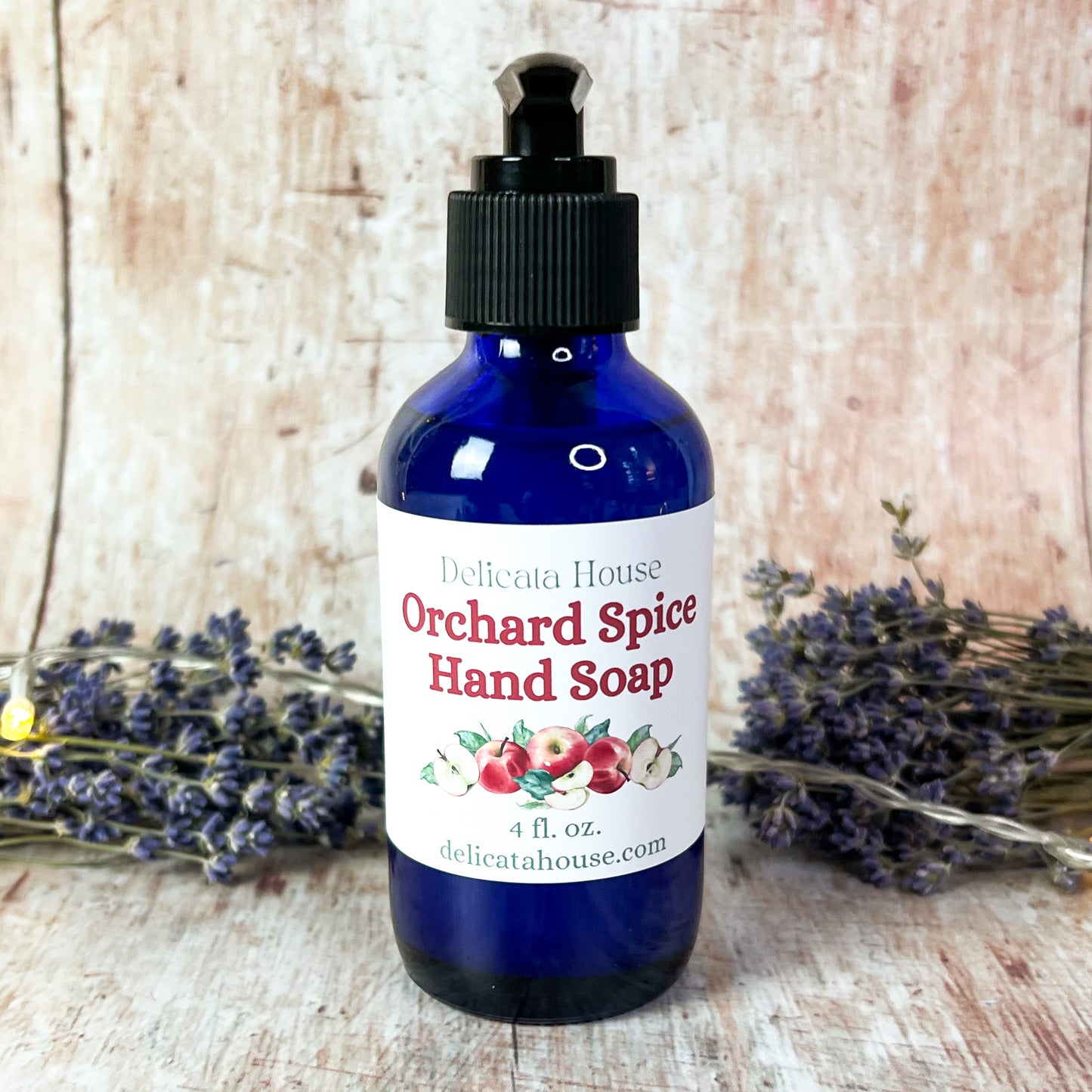 Hand Soap - Orchard Spice Liquid Hand Soap - Kitchen Hand Soap - Liquid Hand Soap for Her - Family Hand Soap - Aromatherapy Hand Soap - Wellness Gift