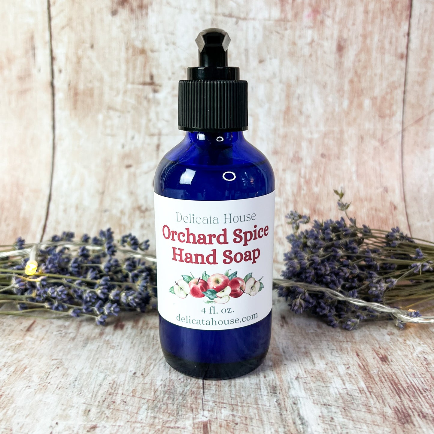 Hand Soap - Orchard Spice Liquid Hand Soap - Kitchen Hand Soap - Liquid Hand Soap for Her - Family Hand Soap - Aromatherapy Hand Soap - Wellness Gift