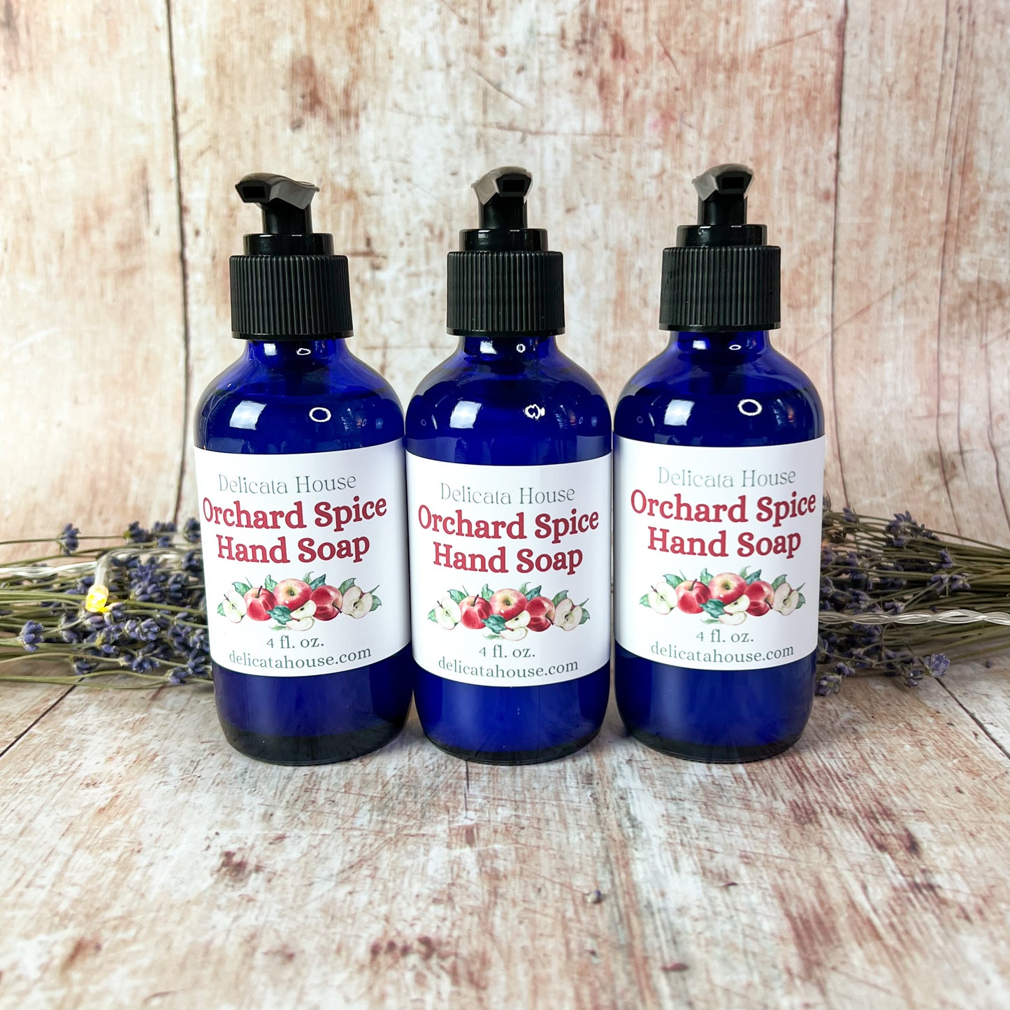 Hand Soap - Orchard Spice Liquid Hand Soap - Kitchen Hand Soap - Liquid Hand Soap for Her - Family Hand Soap - Aromatherapy Hand Soap - Wellness Gift