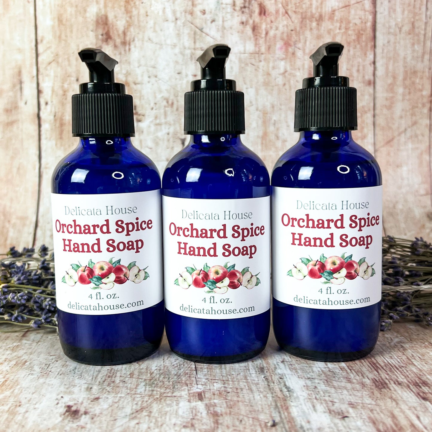 Hand Soap - Orchard Spice Liquid Hand Soap - Kitchen Hand Soap - Liquid Hand Soap for Her - Family Hand Soap - Aromatherapy Hand Soap - Wellness Gift