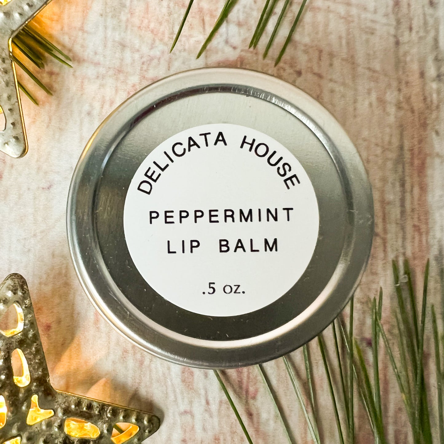 Peppermint Lip Balm - Natural Mint Lip Balm - Peppermint Lip Gloss