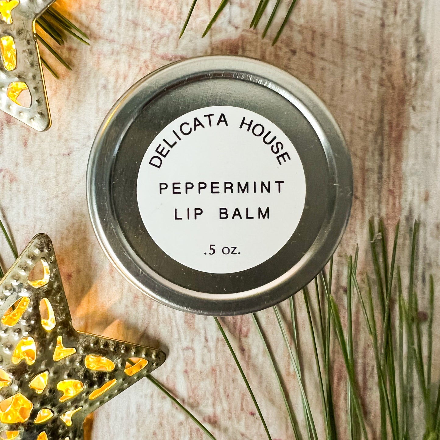 Peppermint Lip Balm - Natural Mint Lip Balm - Peppermint Lip Gloss