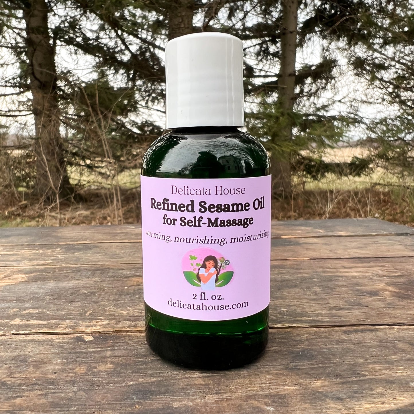 Massage Oil - Abhyanga Oil - Self-Massage Oil - Refined Sesame Oil