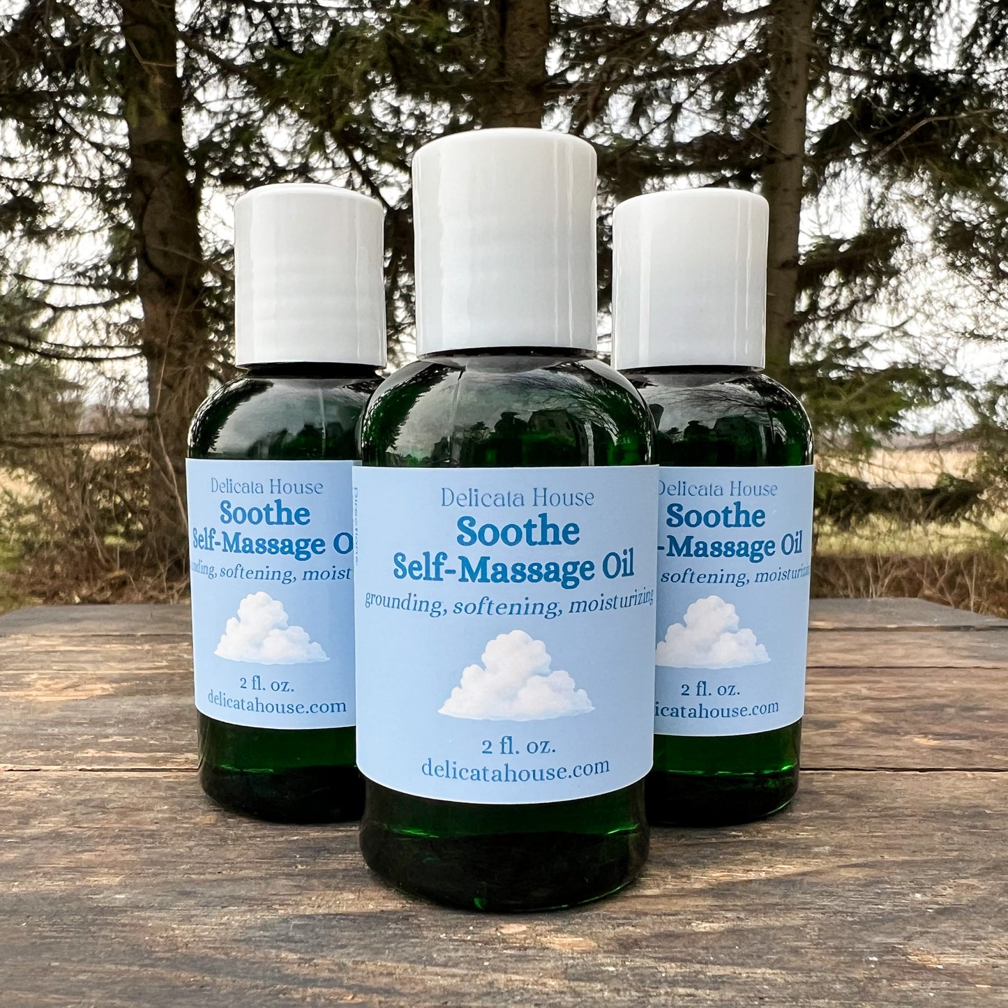 Massage Oil - Soothe Self-Massage Oil - Aromatherapy Massage Oil - Abhyanga Oil