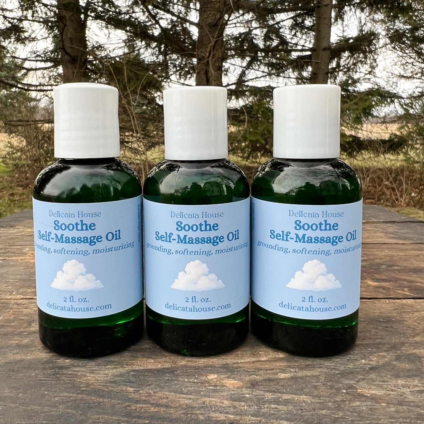 Massage Oil - Soothe Self-Massage Oil - Aromatherapy Massage Oil - Abhyanga Oil