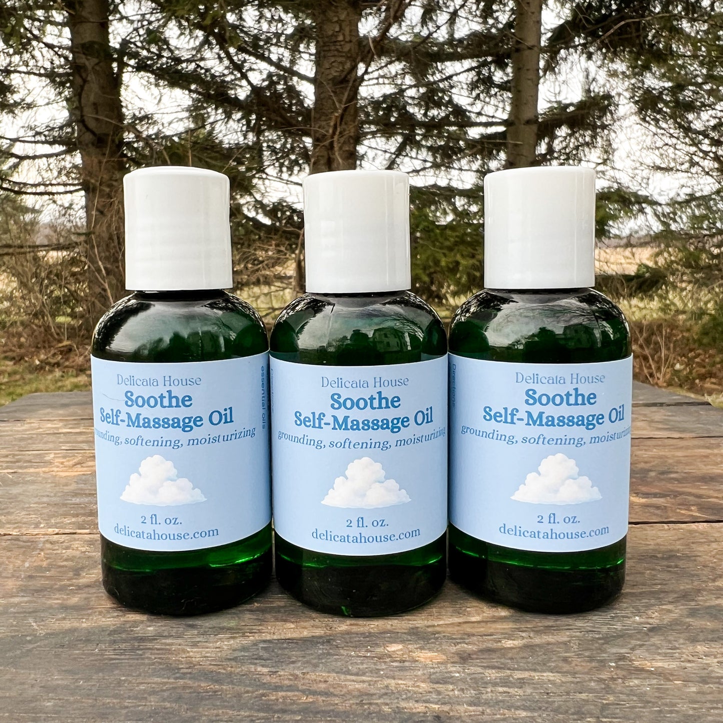 Massage Oil - Soothe Self-Massage Oil - Aromatherapy Massage Oil - Abhyanga Oil