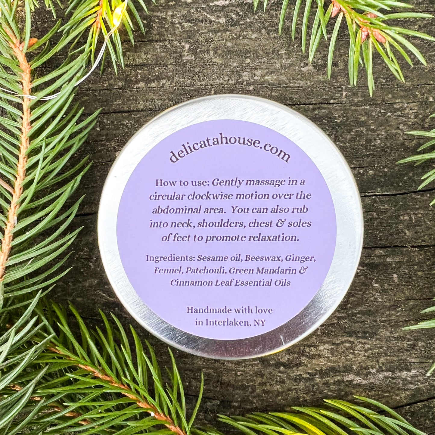 Soothing Tummy Rub - Tummy Relief Balm - Gentle Digestive Support with Ginger, Fennel & Cinnamon - Natural Nausea Relief - Natural Indigestion Relief