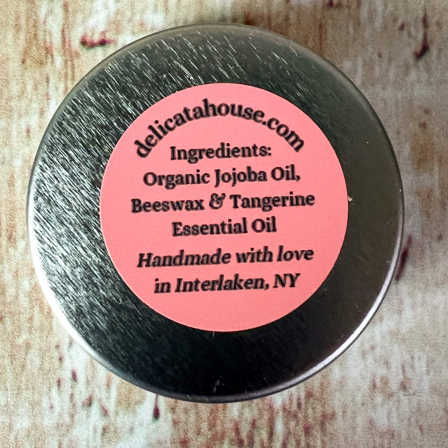 Tangerine Lip Balm - Natural Lip Balm - Tangerine Lip Gloss