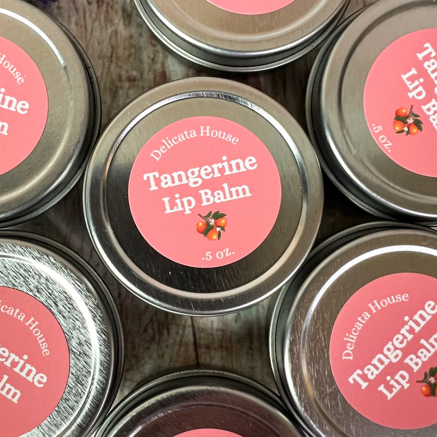 Tangerine Lip Balm - Natural Lip Balm - Tangerine Lip Gloss