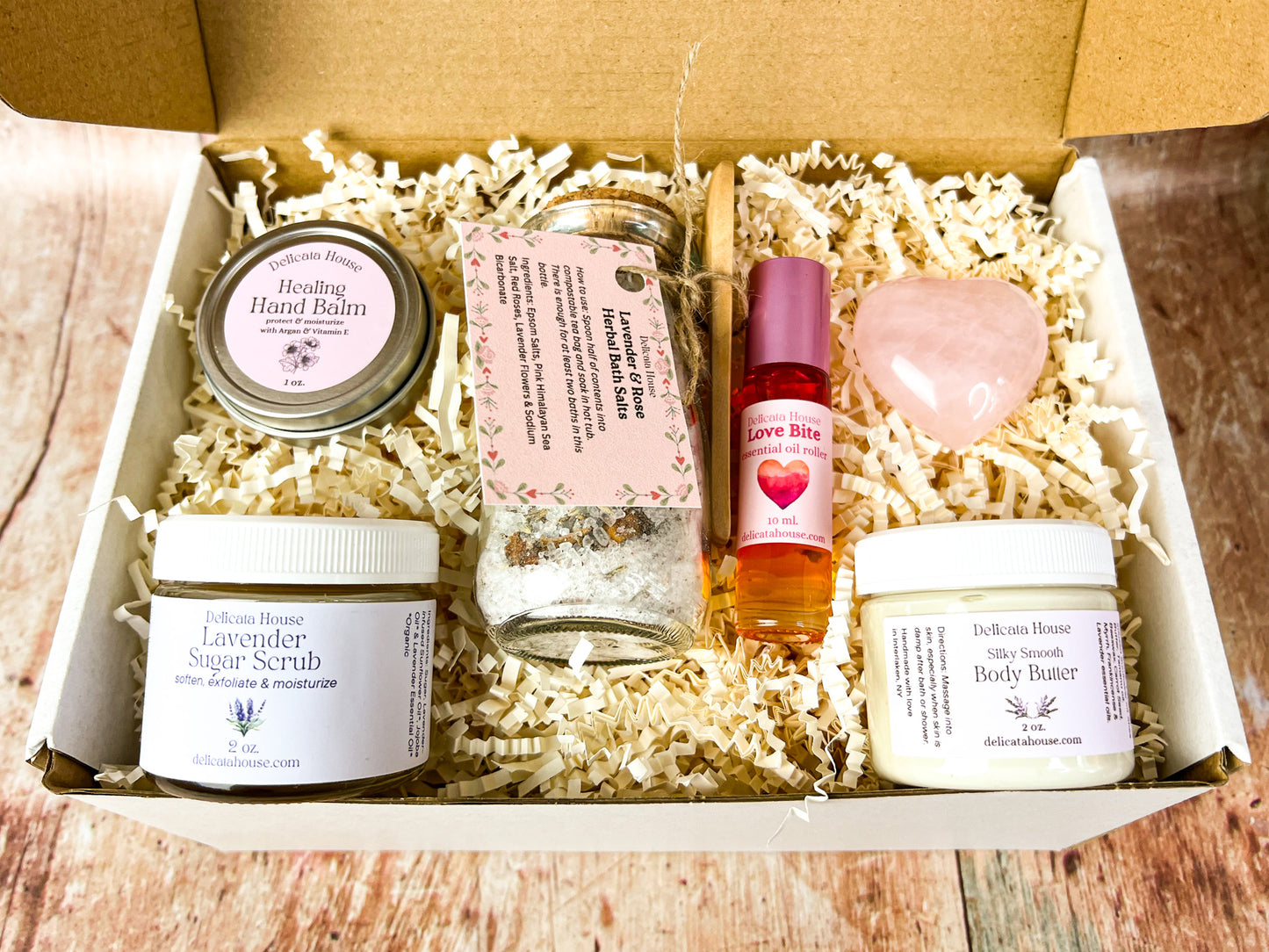 Valentine Self-Care Set - Valentine - Galentine Gift - Body Care Products Set