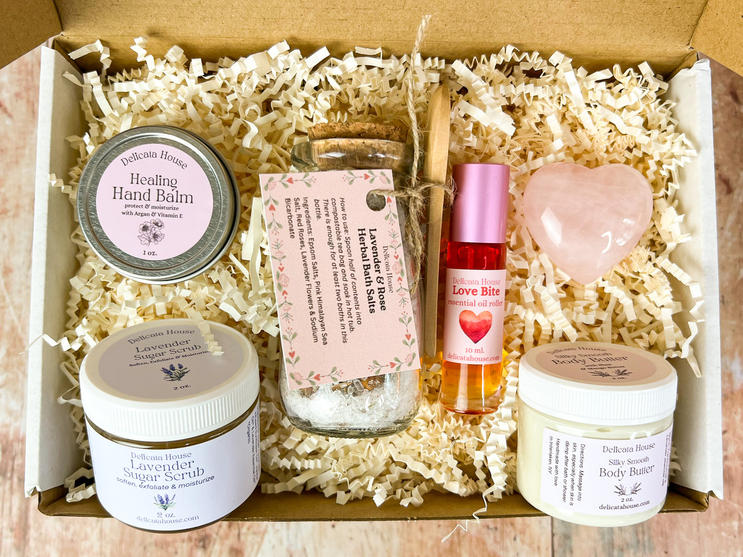 Valentine Self-Care Set - Valentine - Galentine Gift - Body Care Products Set