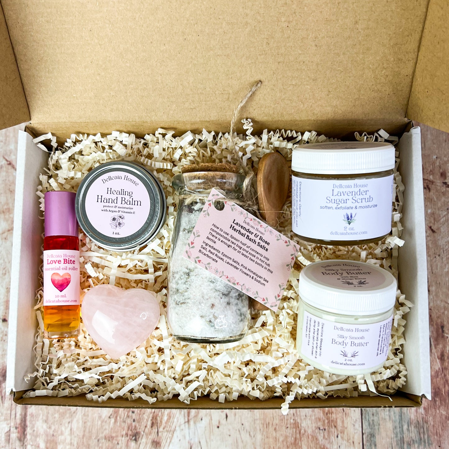 Valentine Self-Care Set - Valentine - Galentine Gift - Body Care Products Set