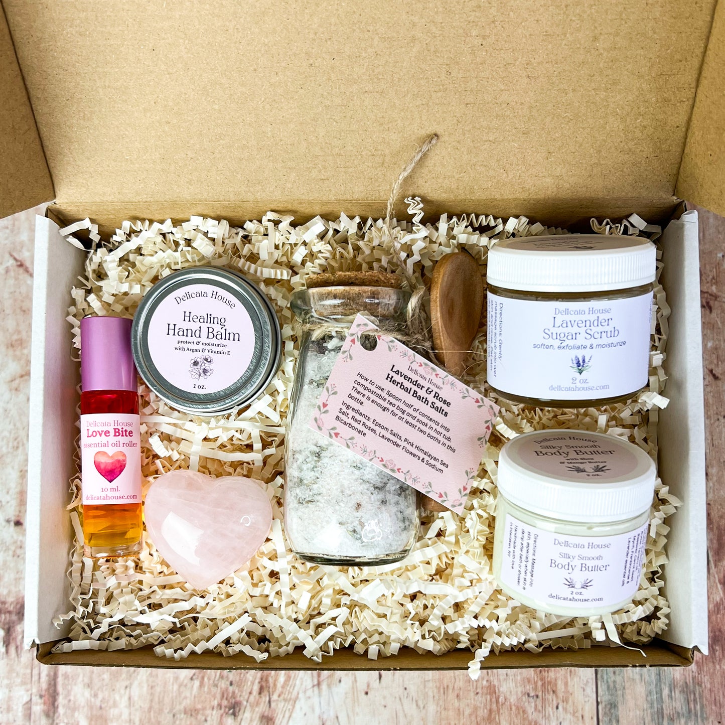 Valentine Self-Care Set - Valentine - Galentine Gift - Body Care Products Set