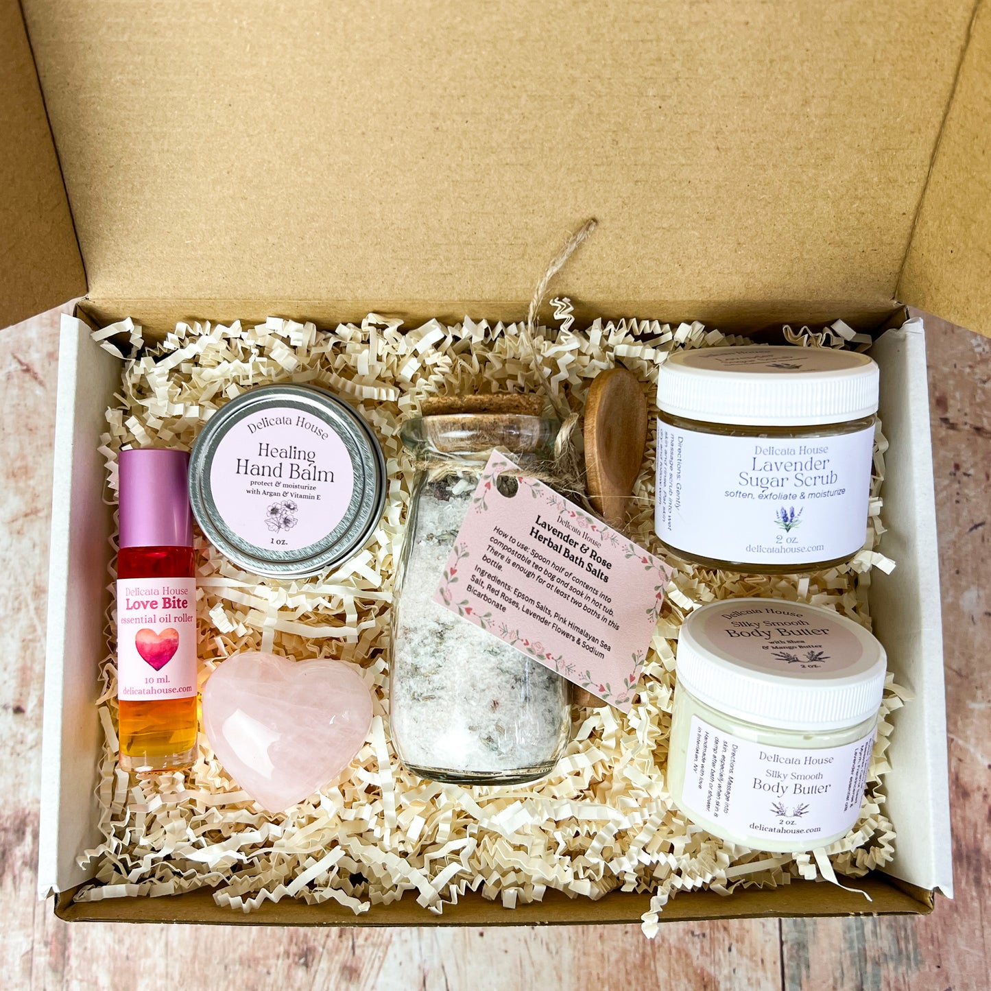 Valentine Self-Care Set - Valentine - Galentine Gift - Body Care Products Set