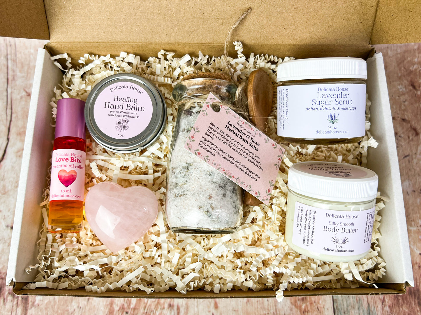 Valentine Self-Care Set - Valentine - Galentine Gift - Body Care Products Set