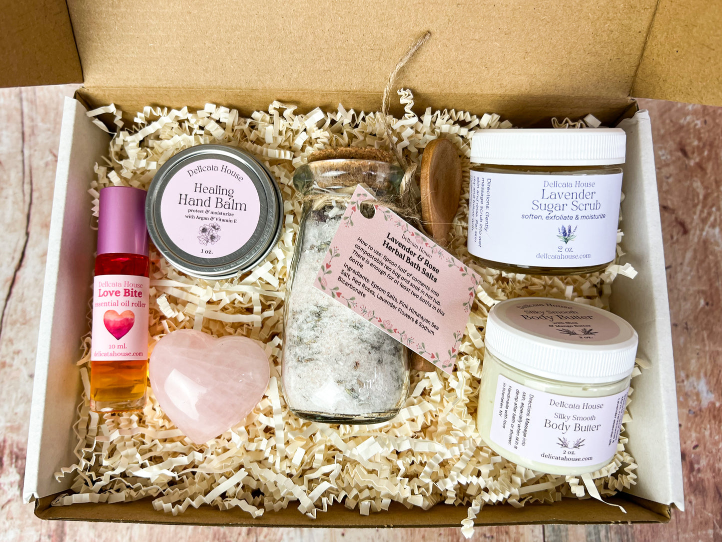 Valentine Self-Care Set - Valentine - Galentine Gift - Body Care Products Set