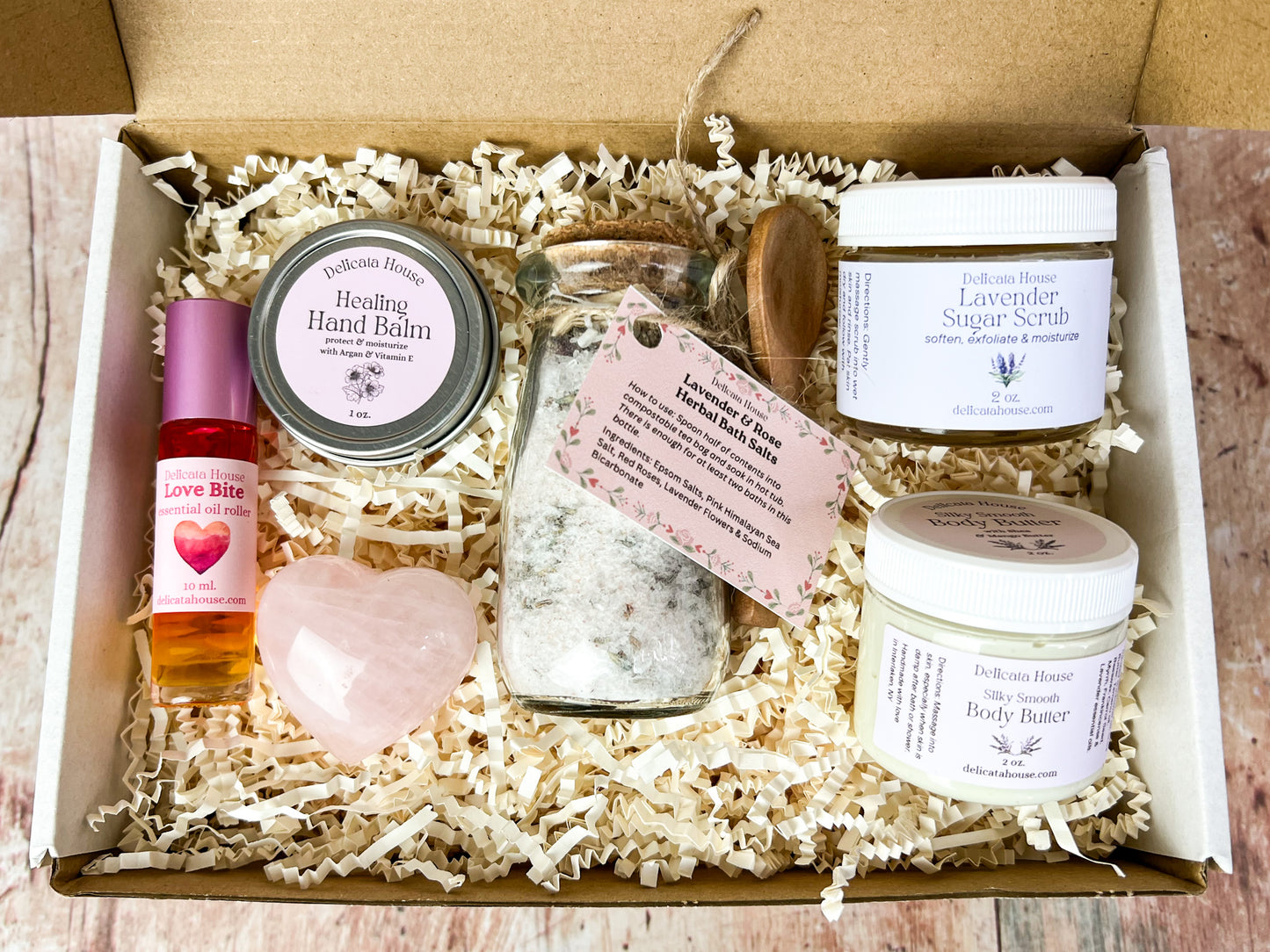 Valentine Self-Care Set - Valentine - Galentine Gift - Body Care Products Set