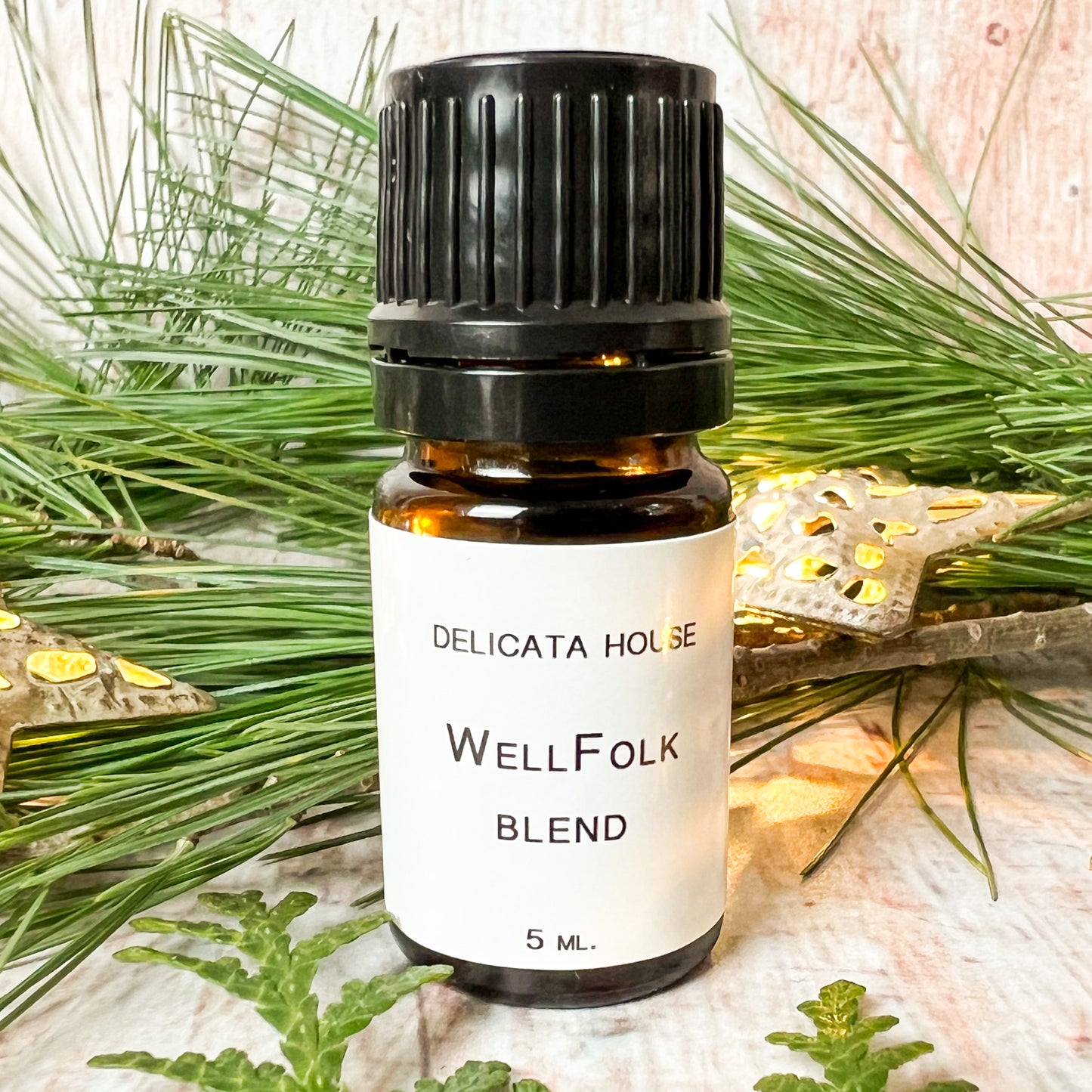 Aromatherapy Blend - WellFolk Essential Oil Blend - WellFolk Immune Boost Aromatherapy Blend - Folk Remedy Diffuser Blend - Essential Oils for Wellness and Cleaning