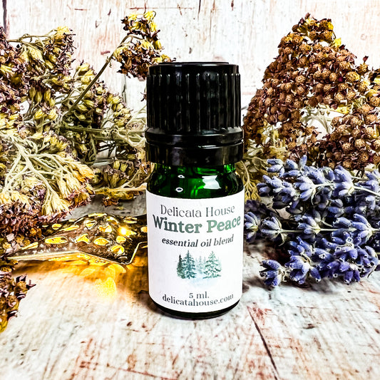 Winter Peace Aromatherapy Blend - Winter Essential Oil Blend