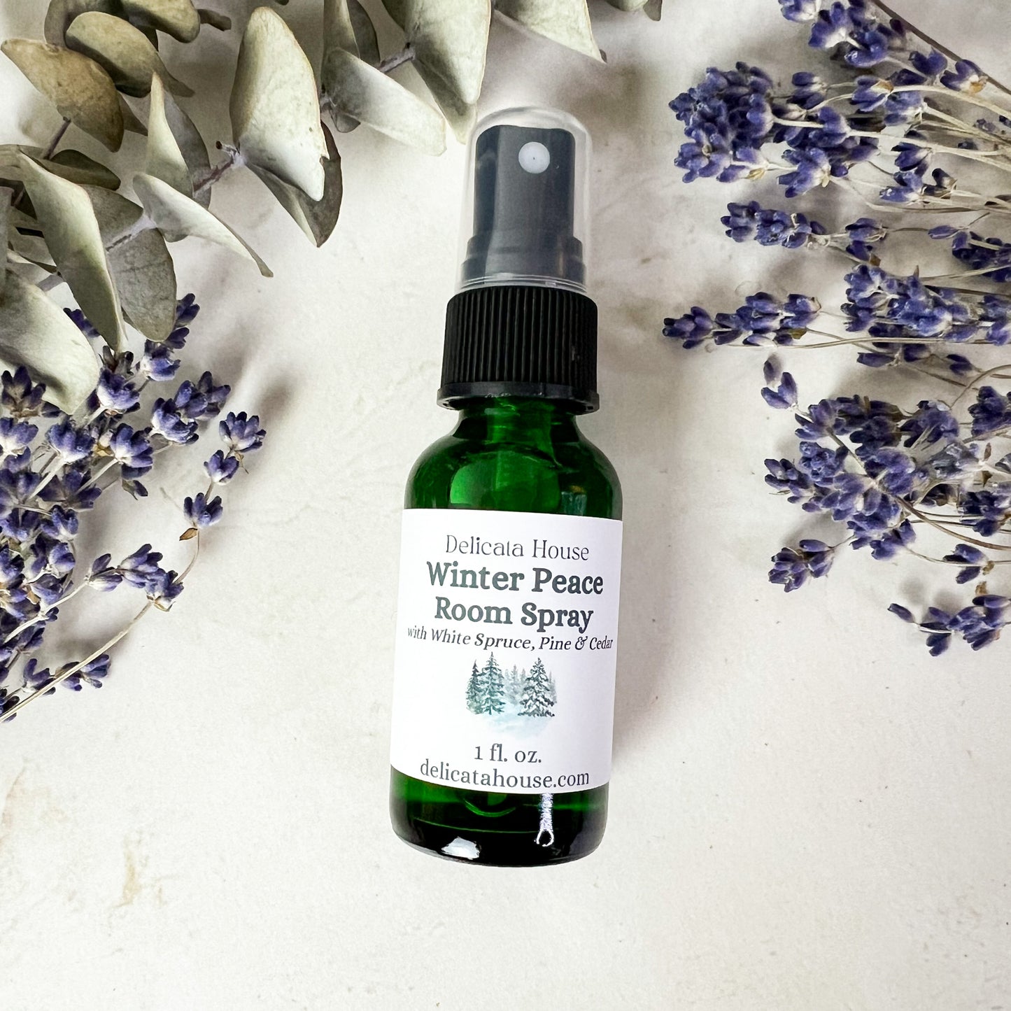 Winter Peace Room Spray - Uplifting, Cheerful, Mood-Boosting Aromatherapy Spray