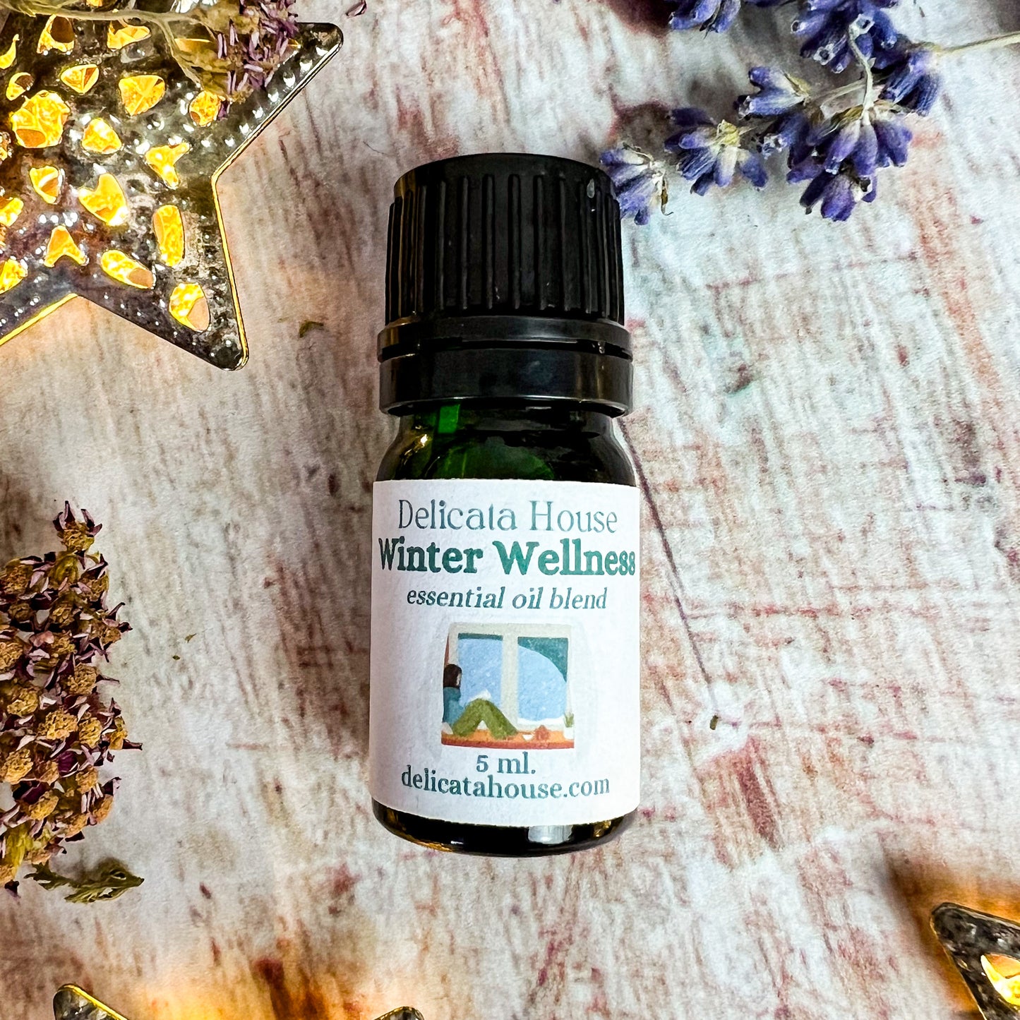 Winter Wellness Aromatherapy Diffuser Blend - Essential Oils for Respiratory Wellness