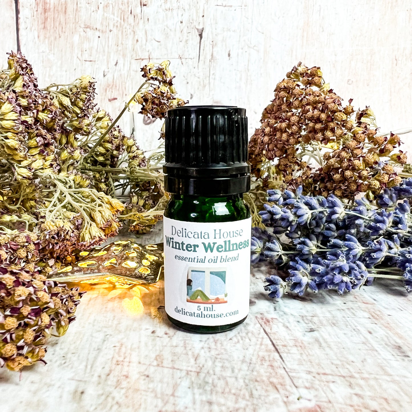 Winter Wellness Aromatherapy Diffuser Blend - Essential Oils for Respiratory Wellness