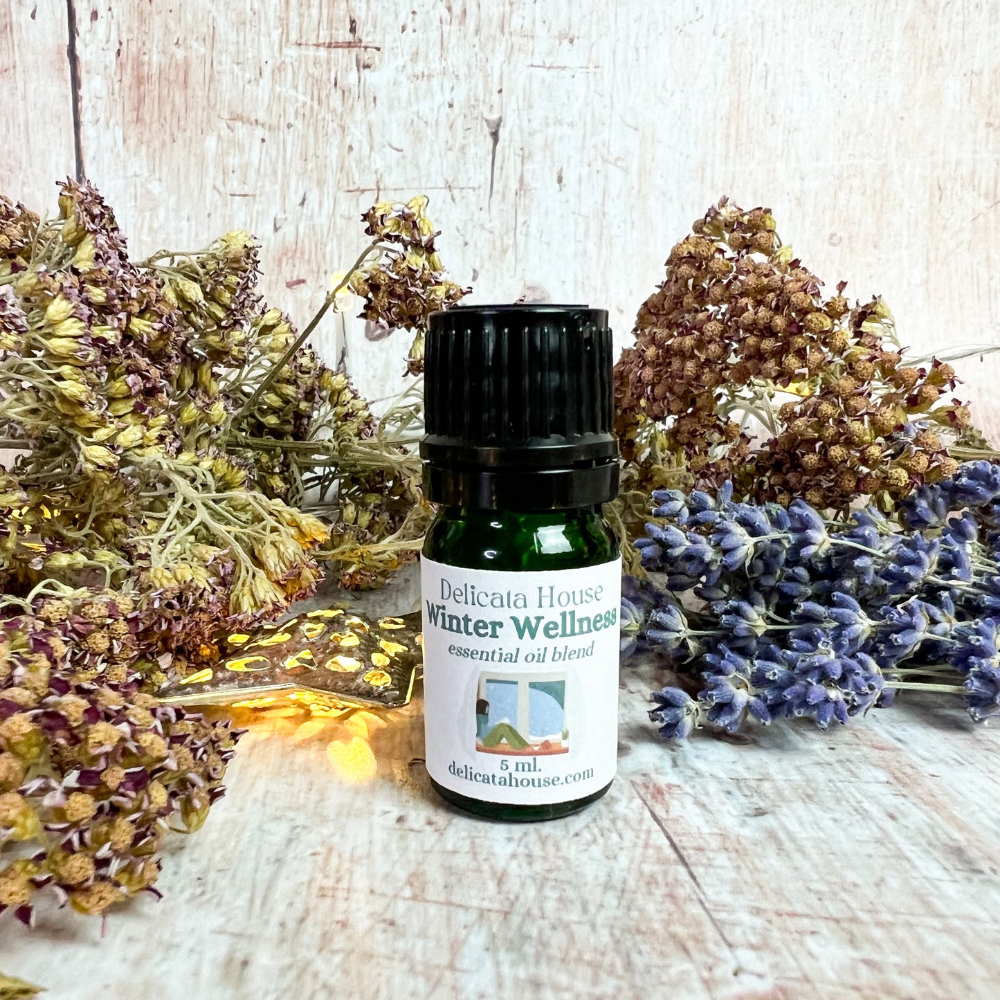 Winter Wellness Aromatherapy Diffuser Blend - Essential Oils for Respiratory Wellness