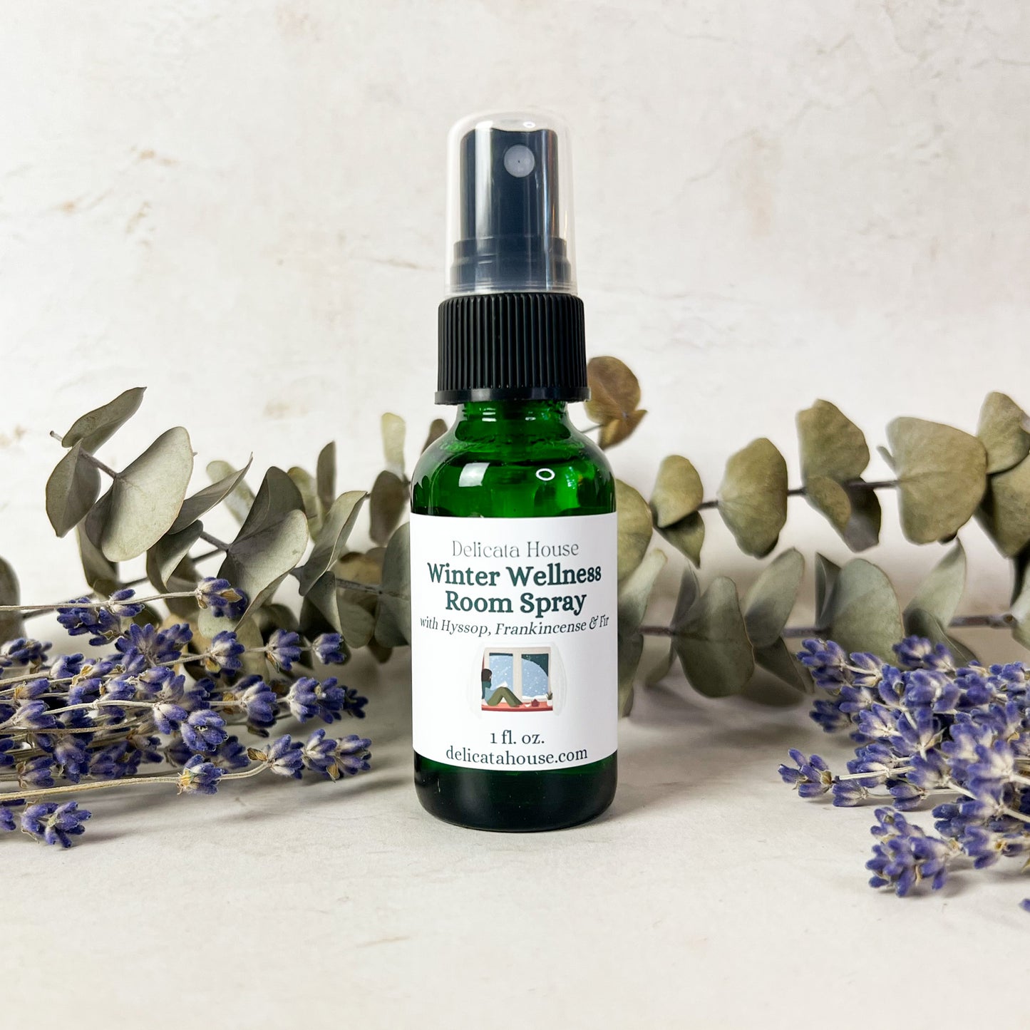 Winter Wellness Room Spray - Immune Support Aromatherapy - Decongestant - Respiratory Wellness Room Spray