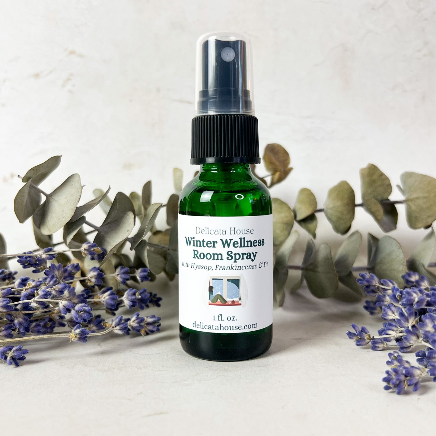 Winter Wellness Room Spray - Immune Support Aromatherapy - Decongestant - Respiratory Wellness Room Spray