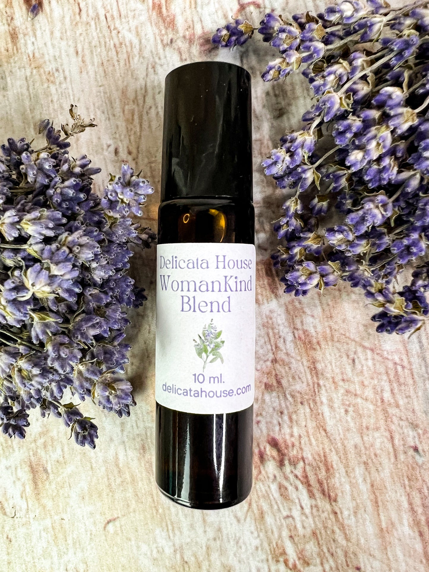 WomanKind Roller - PMS, Period, Menopause Relief Aromatherapy Roller Bottle