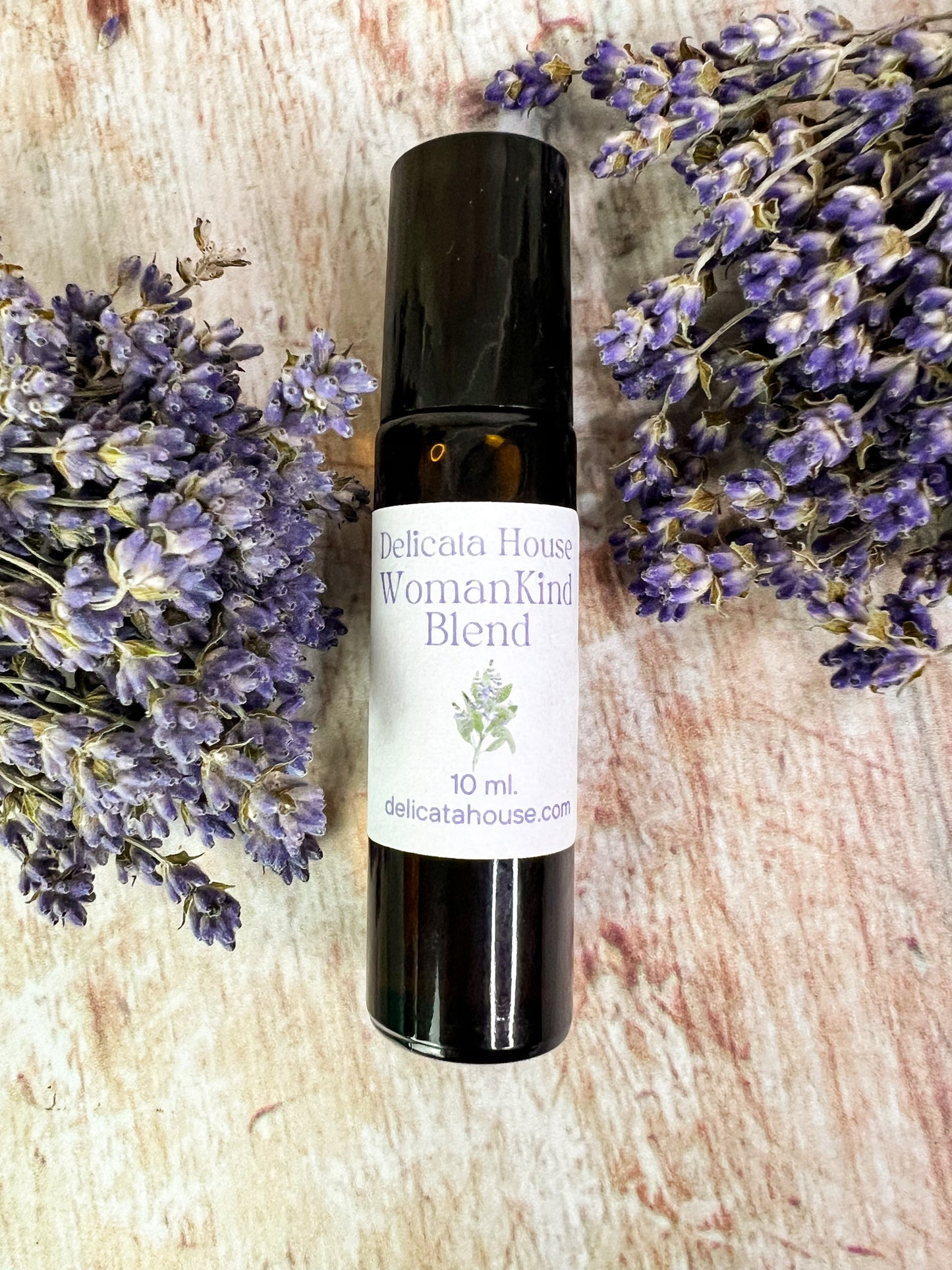 WomanKind Roller - PMS, Period, Menopause Relief Aromatherapy Roller Bottle