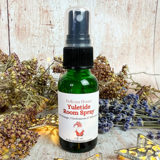 Yuletide Room Spray - Holiday Aromatherapy Room Spray - Yule Gift - Yule Aromatherapy - Christmas Aromatherapy Gift - Winter Solstice Gift