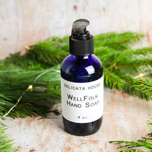 Hand Soap - WellFolk Hand Soap - Aromatherapy Hand Soap - Antimicrobial Hand Soap - Self-Care Gift