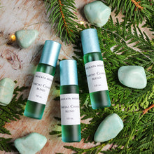 Load image into Gallery viewer, Chakra Sets - Throat Chakra Set - 5th Chakra Healing - Throat Chakra Roller Bottle and Amazonite Gem Stone - 5th Chakra Balancing - Aromatherapy for Throat Chakra -