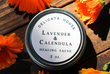 Load image into Gallery viewer, Herbal Salve - Lavender and Calendula Herbal Aromatherapy Salve