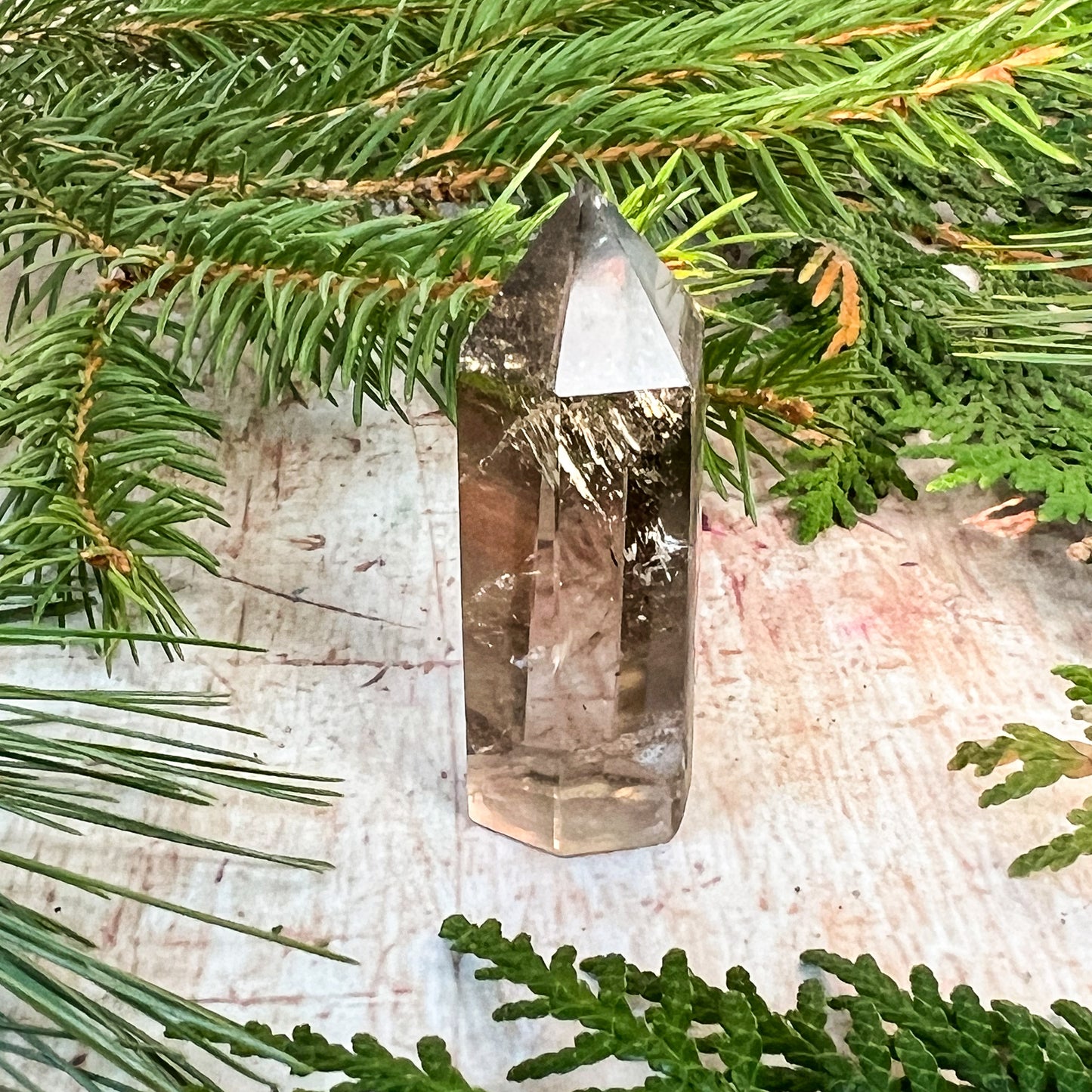 Smoky Quartz Point - Smoky Quartz Tower - Smoky Quartz Crystal - Crystal Healing - Root Chakra Healing