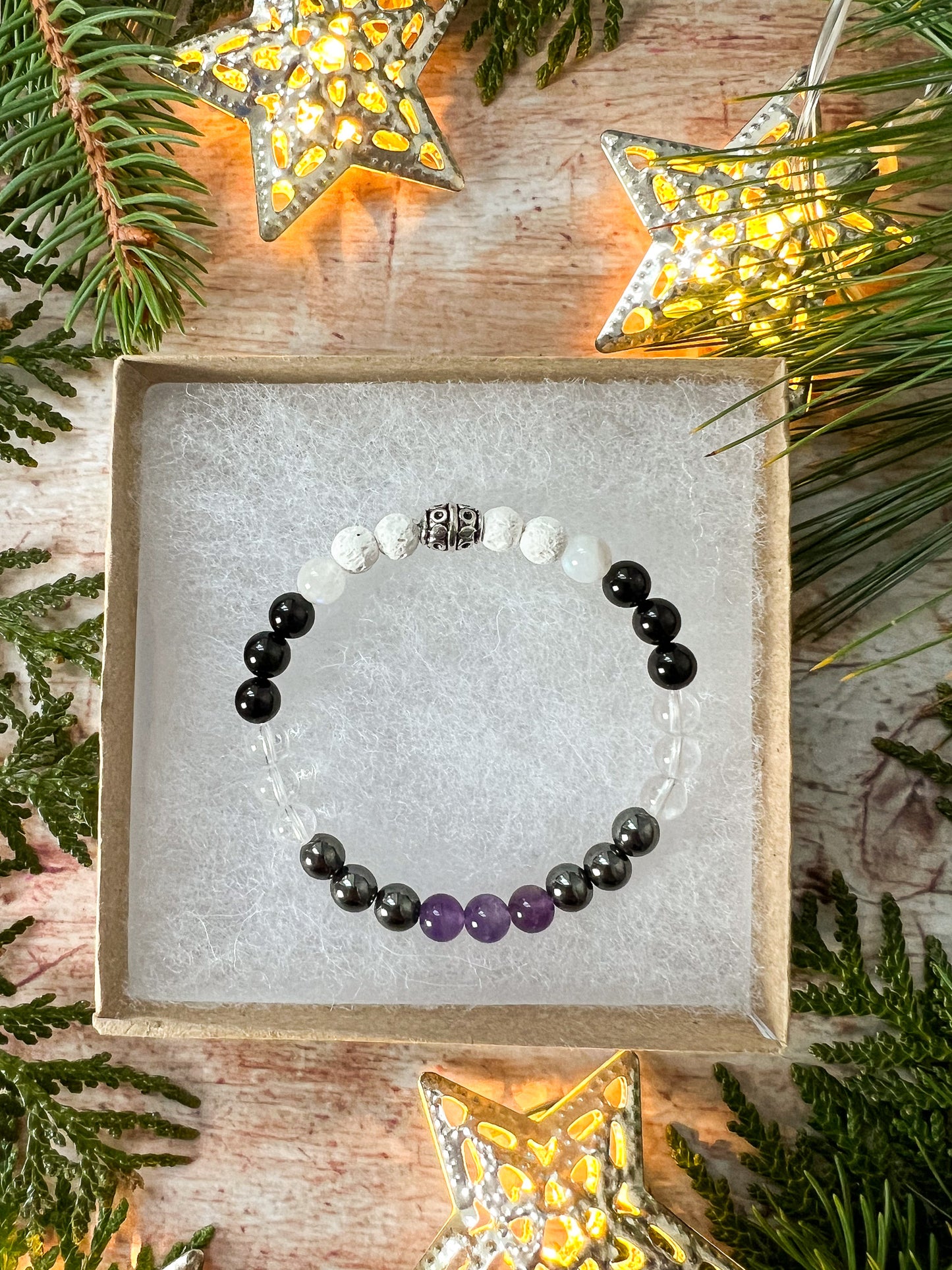 Empath Diffuser Bead Bracelet Size Small / HSP Diffuser Bracelet / Aromatherapy Diffuser Bracelet / Lava Bead Bracelet / Friend Jewelry Gift / Boho Jewelry Gift / Lava Bead Diffuser Bracelet