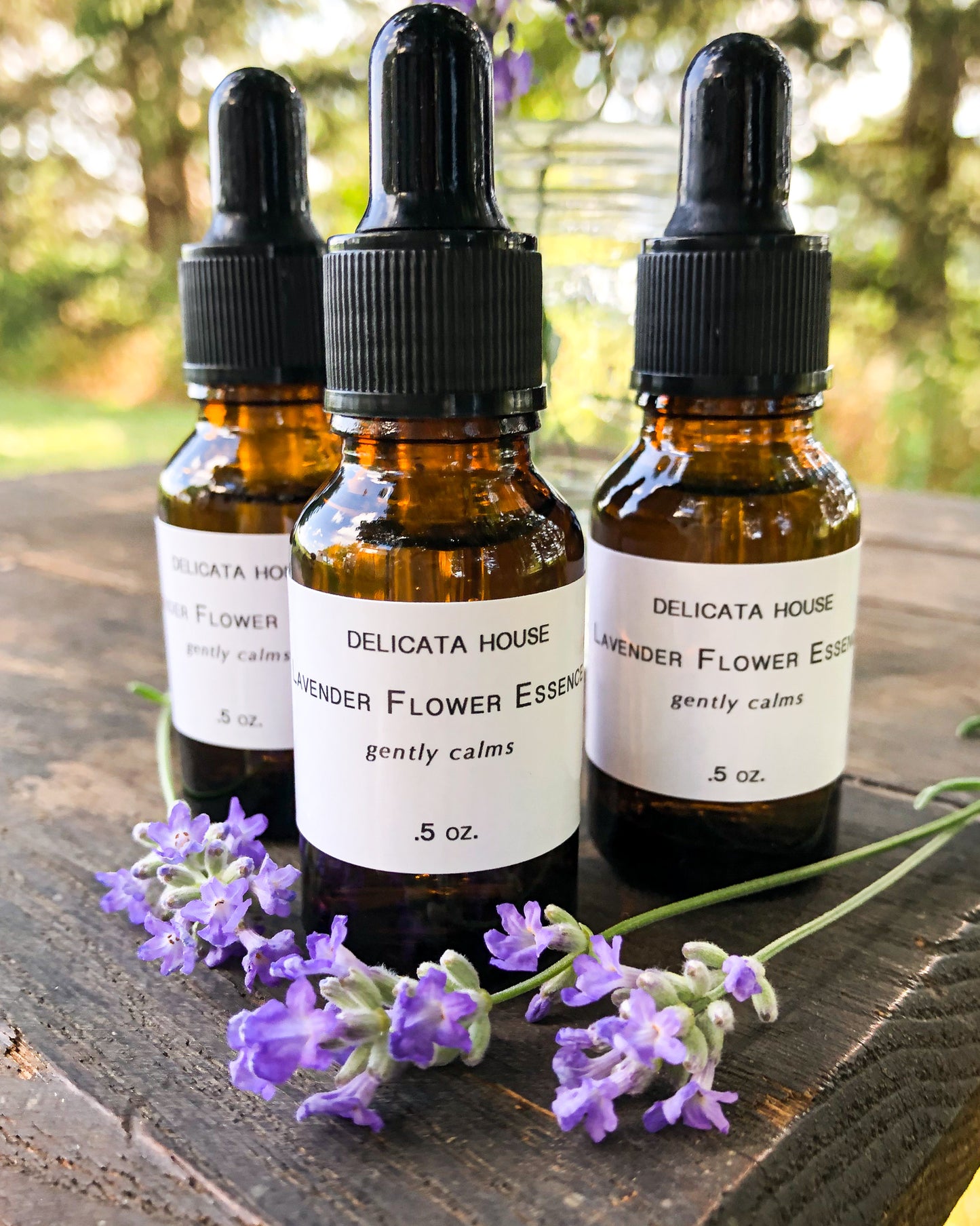 Flower Essence - Lavender Flower Essence - Lavender Flower Remedy - Third Eye Chakra Support - Crown Chakra Support - Calming Flower Support