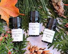 Load image into Gallery viewer, Autumn Aromatherapy Set of Three - Autumn Wellness Blend - Autumn Spice Blend - Autumn Nights Blend - Immune Boost and Respiratory Support
