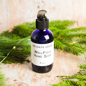 Hand Soap - WellFolk Hand Soap - Aromatherapy Hand Soap - Antimicrobial Hand Soap - Self-Care Gift
