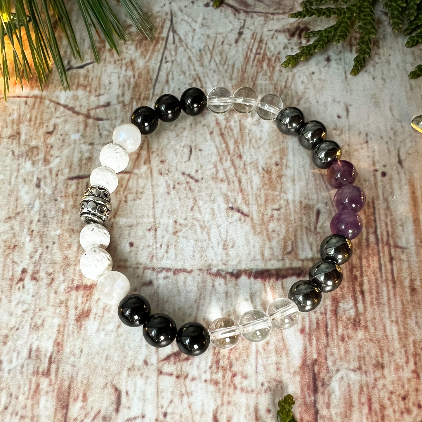 Empath Diffuser Bead Bracelet Size Small / HSP Diffuser Bracelet / Aromatherapy Diffuser Bracelet / Lava Bead Bracelet / Friend Jewelry Gift / Boho Jewelry Gift / Lava Bead Diffuser Bracelet