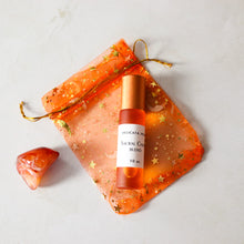 Load image into Gallery viewer, Sacral Chakra Aromatherapy Roller and Carnelian Crystal - Second Chakra Healing - Sacral Chakra Aromatherapy and Gem Stone Set