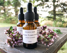 Load image into Gallery viewer, Flower Essence - Oregano Flower Essence - Oregano Flower Remedy - 1st Chakra Support - Root Chakra Support - Oregano Flower Elixir