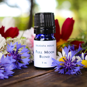 Aromatherapy Blend - Full Moon Diffuser Blend - Aromatherapy for Full Moon Ritual - Full Moon Aromatherapy - Moon Lover's Gift - Gift for Self-Care